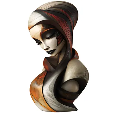 Statue of Girl 18