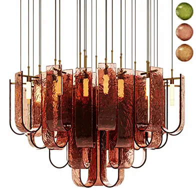 Round Luxury Glass Pendant Lights