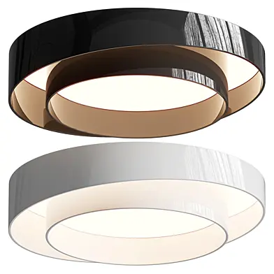 Melody Modern Double Round Led Ceiling Light