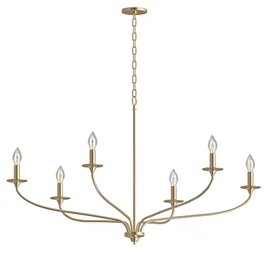 Alainey Chandelier 6 Light