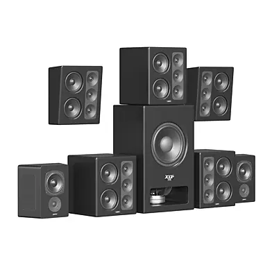 Miller & Kreisel S-series speakers + X12 Subwoofer