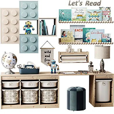 IKEA TROFAST Furniture and Toys for Children's Room 10