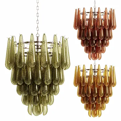 подвесной светильник “Поуль” Poul silver pendant light