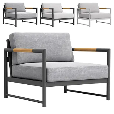Harbour Уличная Часть 2 Breeze Xl Aluminum Lounge Chair Outdoor
