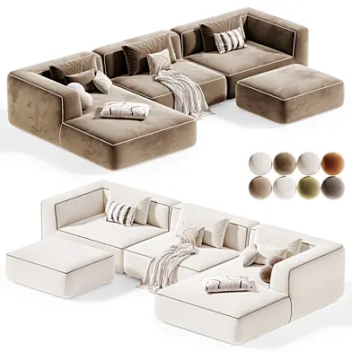 SKdesign Jarvis Sofy Modular Corner Sofa