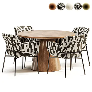 Стул Minotti Стол обеденный Lauri dining table