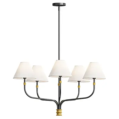 Collins Metal Round D36 Chandelier