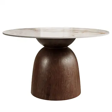 Atlas Dining table Artificial stone Pandora