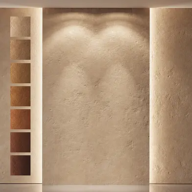 Concrete Plaster TERRACOTTA Gradient 2