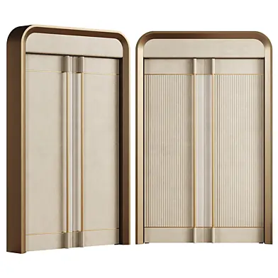 Luxury double door
