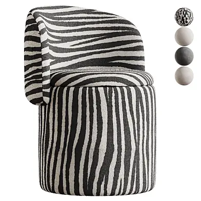 Pouf chair Eclipse khaki - ECLIPSE