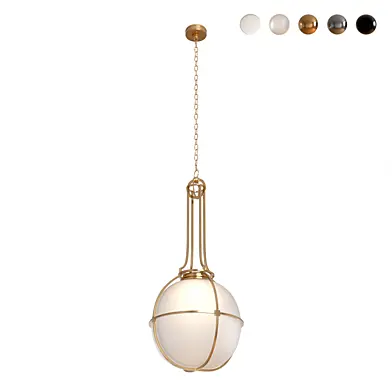 Visual Comfort Gracie Large Captured Globe Pendant
