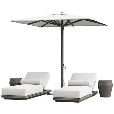 RH Часть 1 Пляжный Набор Bondi Aluminum Outdoor