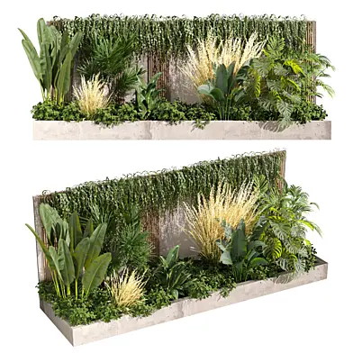 plant vol 1218 - monstera - palm - grass - garden