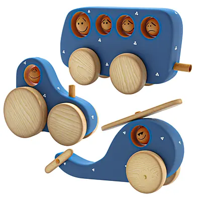 wooden toys collection 3