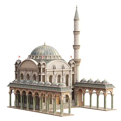 Ottoman islamic mosque 1262