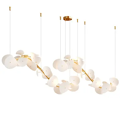 Lotus Petal 2 Chandelier