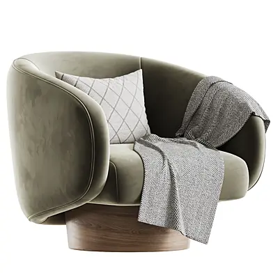 Union Home Rotunda Swivel Chair
