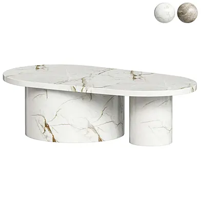 Atlas Pillar Coffee Table