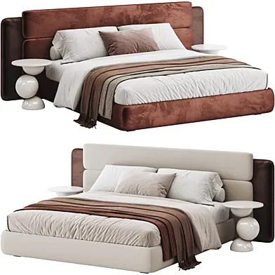 Modern Double Bed - 065