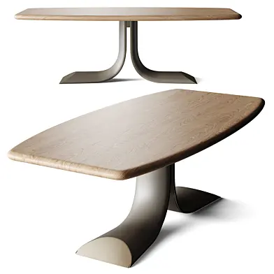 Rectangular Carousel Carousel rectangular low table - Столы - 3D модель