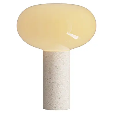 Cecily Transitional Alabaster Table Lamp