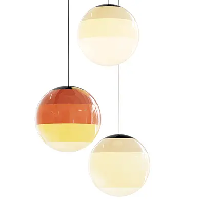 Dipping Light Pendant Light LED - 3 lamps