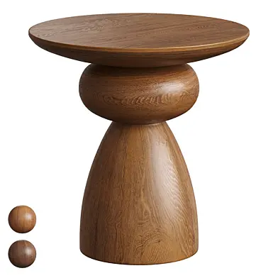 Zara Home WOODEN SIDE TABLE