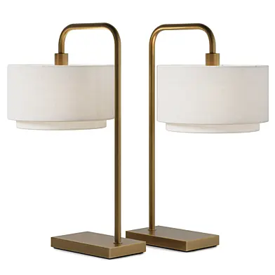 Настольная лампа Pottery Barn Megara Metal
