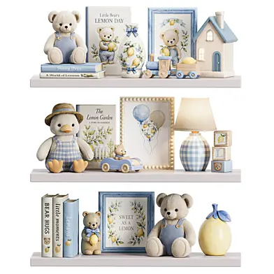 decor toys and Decorations for kids-Lemon Bear Collection01