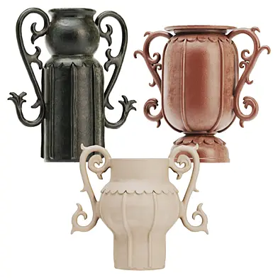 Sculptural Vase Set 04