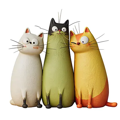 Cat Figurines