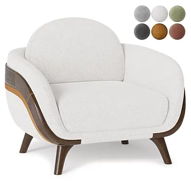 Modern Lounge Armchair