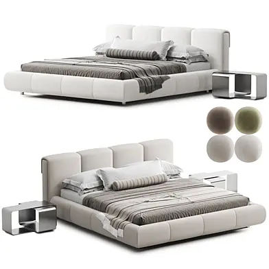 Minotti Ruffle Bed-2