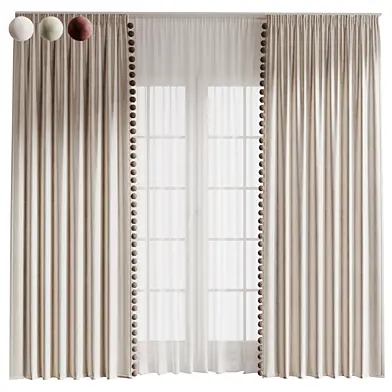 Modern Curtain 036, Шторы
