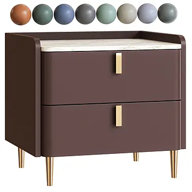 Modern style bedside table