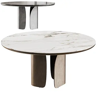 TWINS Round Marble DinningTable