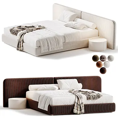 Modern Double Bed 033