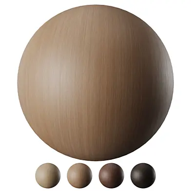Matte Straight Grain Oak Veneer Texture