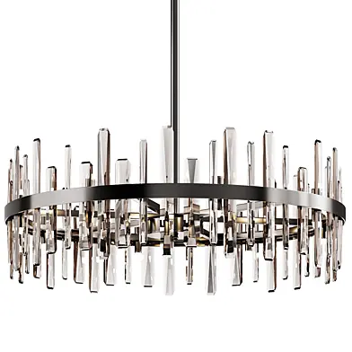Marlow 16  Light Dimmable Drum Chandelier