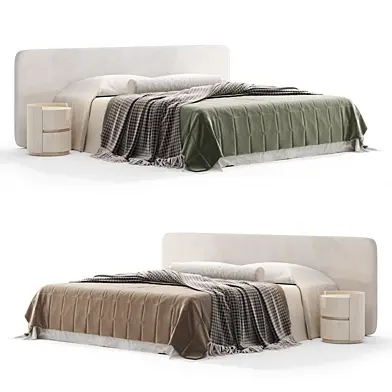 zara home modern bed