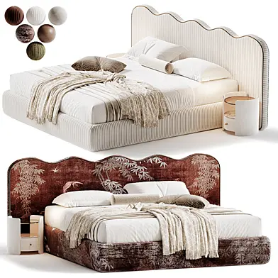 Modern Double Bed 034