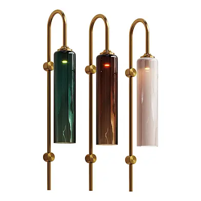 1566 Modern Glass Plug-In Wall Lamp By Vakkerlight