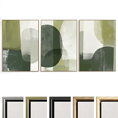 Abstract Painting Set of 3 pieces - No 62