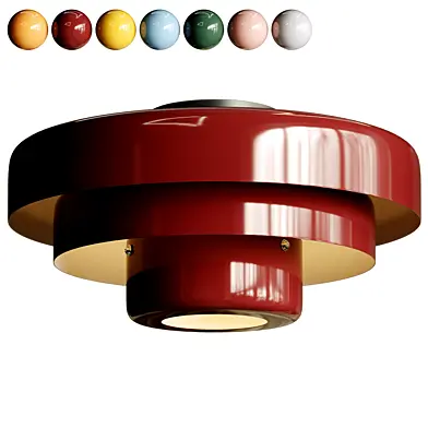 Triple Layer Disc Macaron Cake Ceiling Lamp