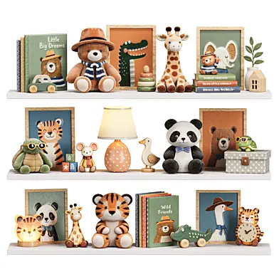 decor toys and Decorations for kids- animal Collection02