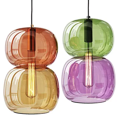 Blown Glass Pendant Lamp