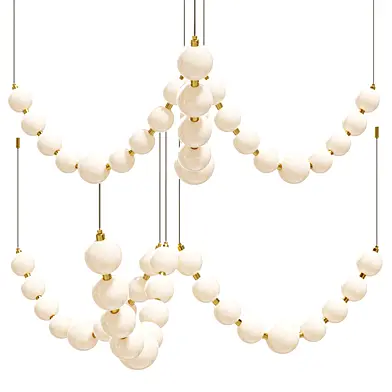 Pearl Necklace Chandelier