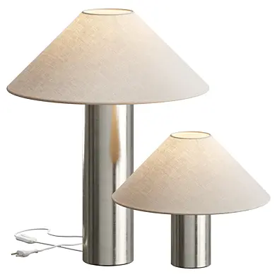 TABLE LAMP WITH METAL BASE