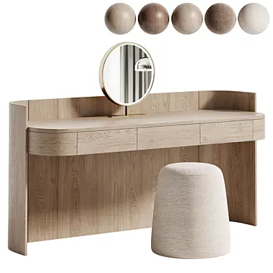 Dressing Table Kerli Pouf, Туалетный столик